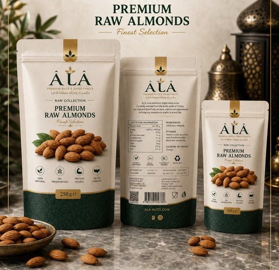ÂLÂ raw almonds — Raw Collection