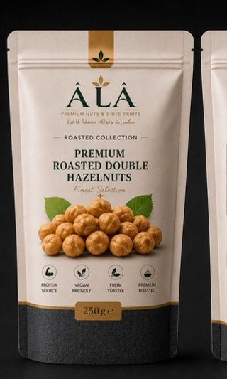 Roasted Double Hazelnuts