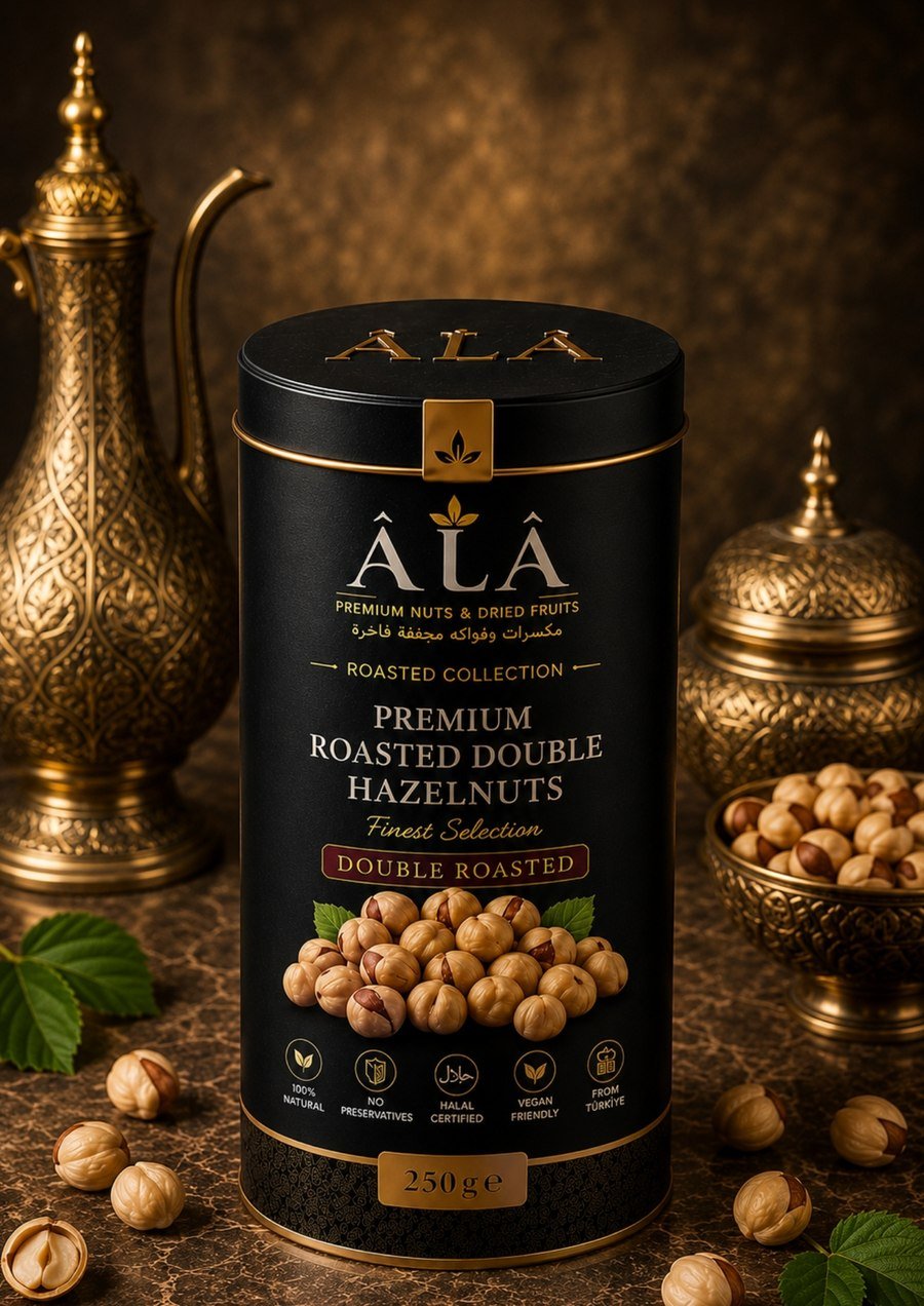 Double Roasted Hazelnuts, Gift Tin